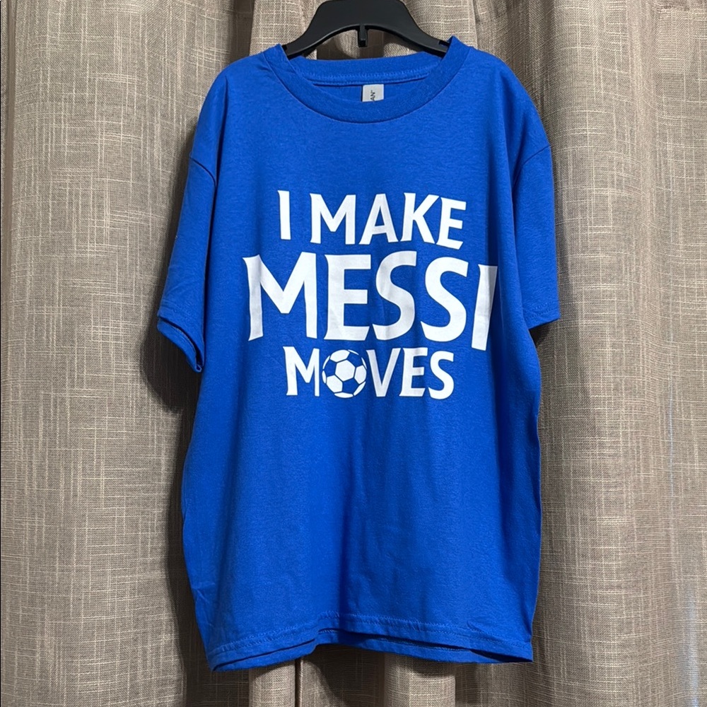 NWOT Kids Blue Messi Graphic T-Shirt ⚽️